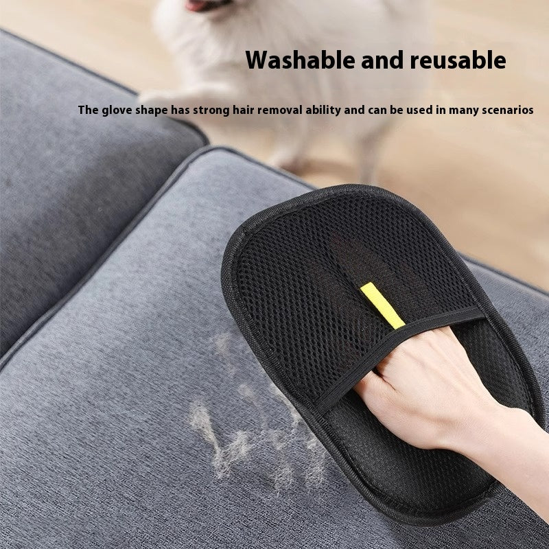 Pet Hair Remover Mitt - Gloves For Dog Cat Long Short Curly Hair